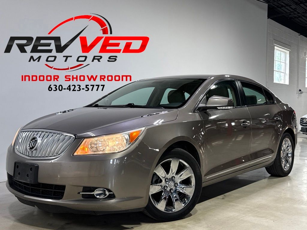 Gray (Mocha Steel Metallic) 2010 Buick LaCrosse Sedan Front-Wheel Drive 6-Speed Automatic Overdrive