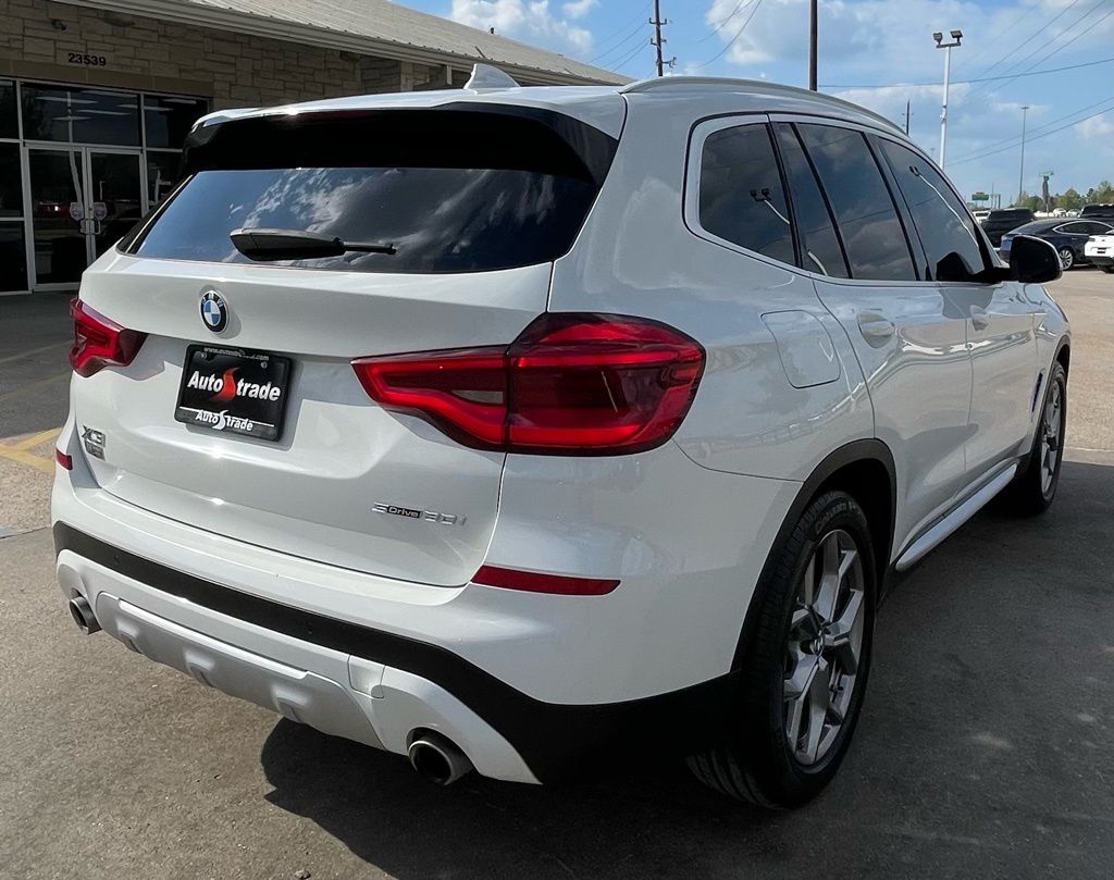 2021 BMW X3 sDrive30i White at DeMontrond Mazda
