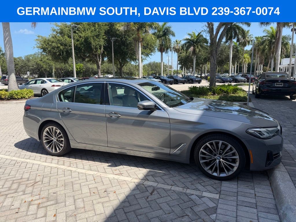 Certified Used 2023 Gray BMW 530i image 7