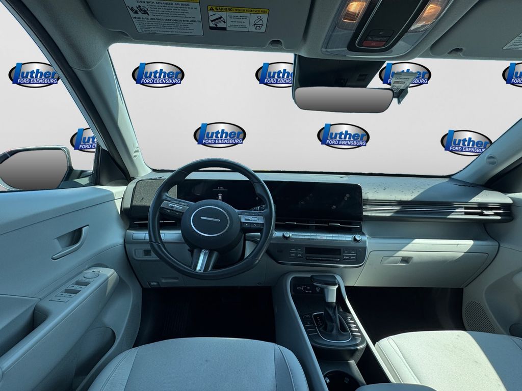 2025 Hyundai Kona SEL White at Luther Ford