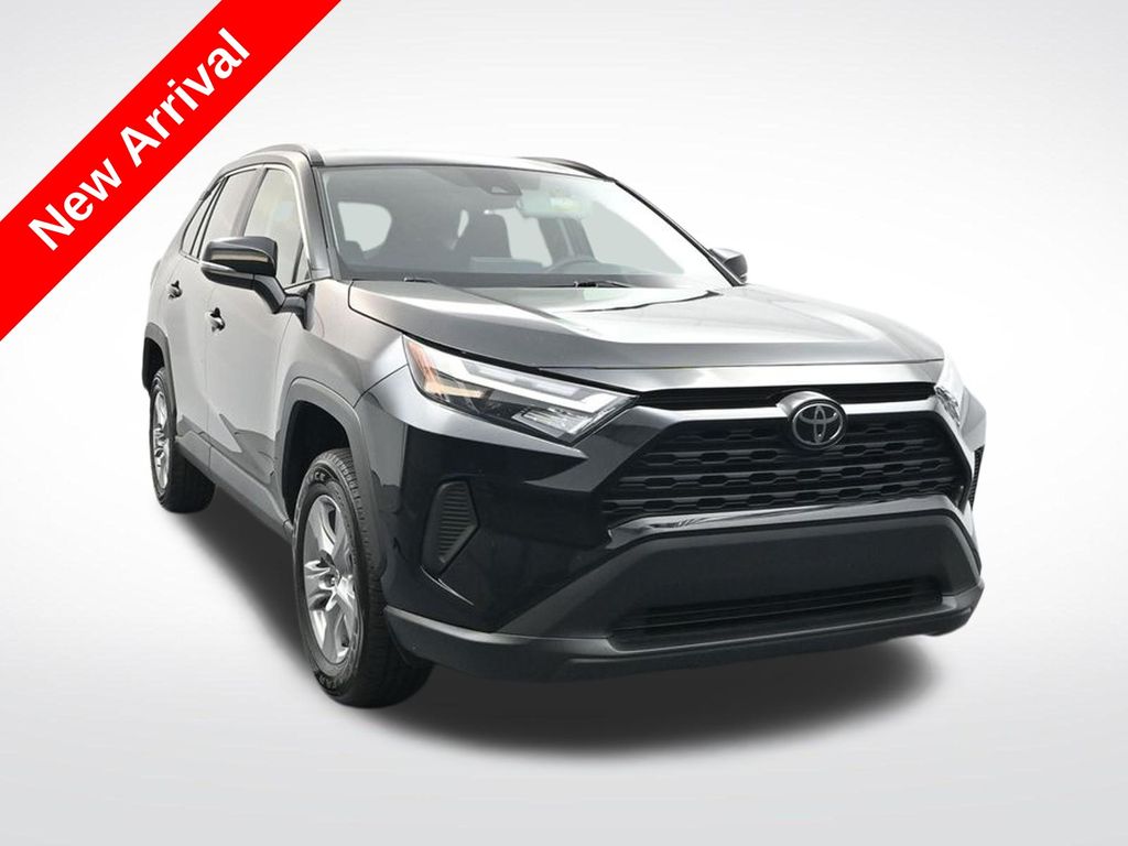 Midnight Black Metallic 2025 Toyota RAV4 SUV / Crossover Front-Wheel Drive 8-Speed Automatic