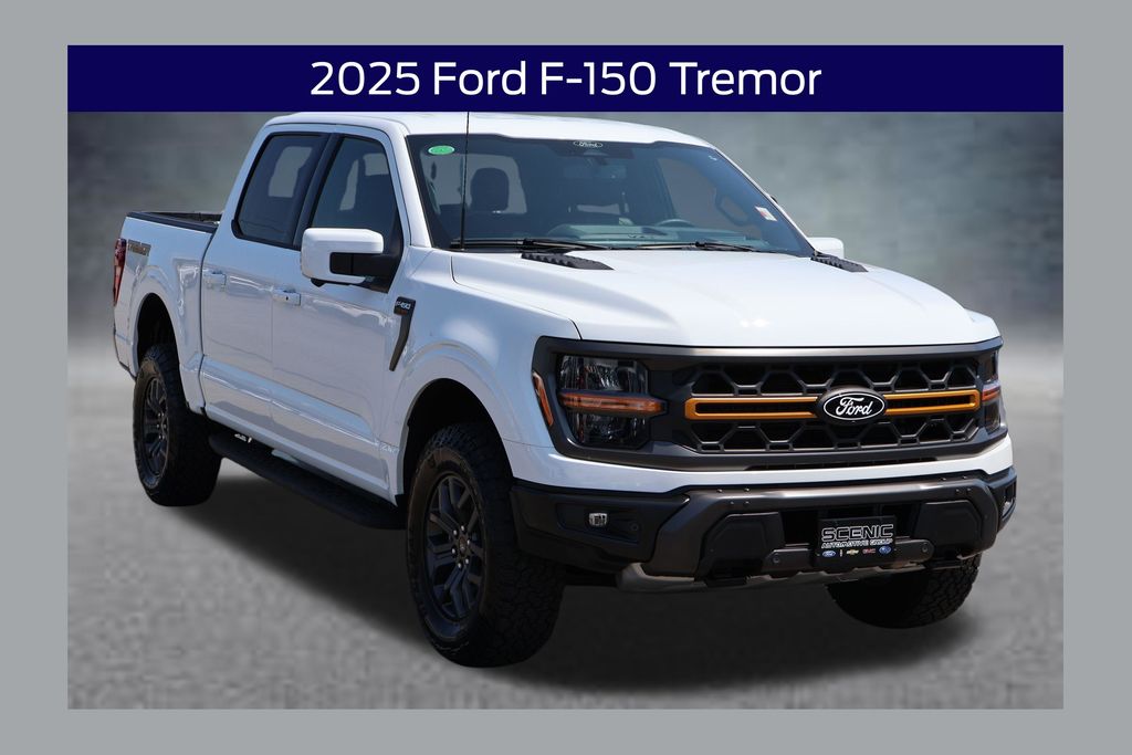 Oxford White 2025 Ford F-150 Pickup Truck Four-Wheel Drive Automatic