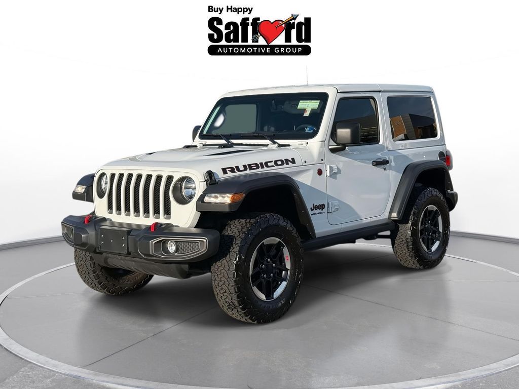 Bright White Clearcoat 2022 Jeep Wrangler Rubicon 4WD SUV / Crossover Four-Wheel Drive 8-Speed Automatic