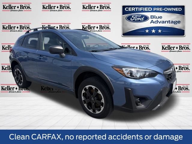 Horizon Blue Pearl 2021 Subaru Crosstrek SUV / Crossover All-Wheel Drive 6-Speed Manual