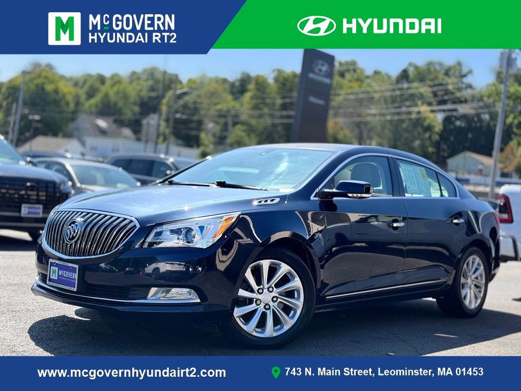 Dark Sapphire Blue Metallic 2016 Buick LaCrosse Sedan Front-Wheel Drive 6-Speed Automatic Overdrive