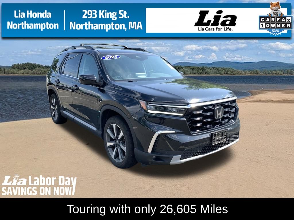 Crystal Black Pearl 2025 Honda Pilot SUV / Crossover All-Wheel Drive Automatic
