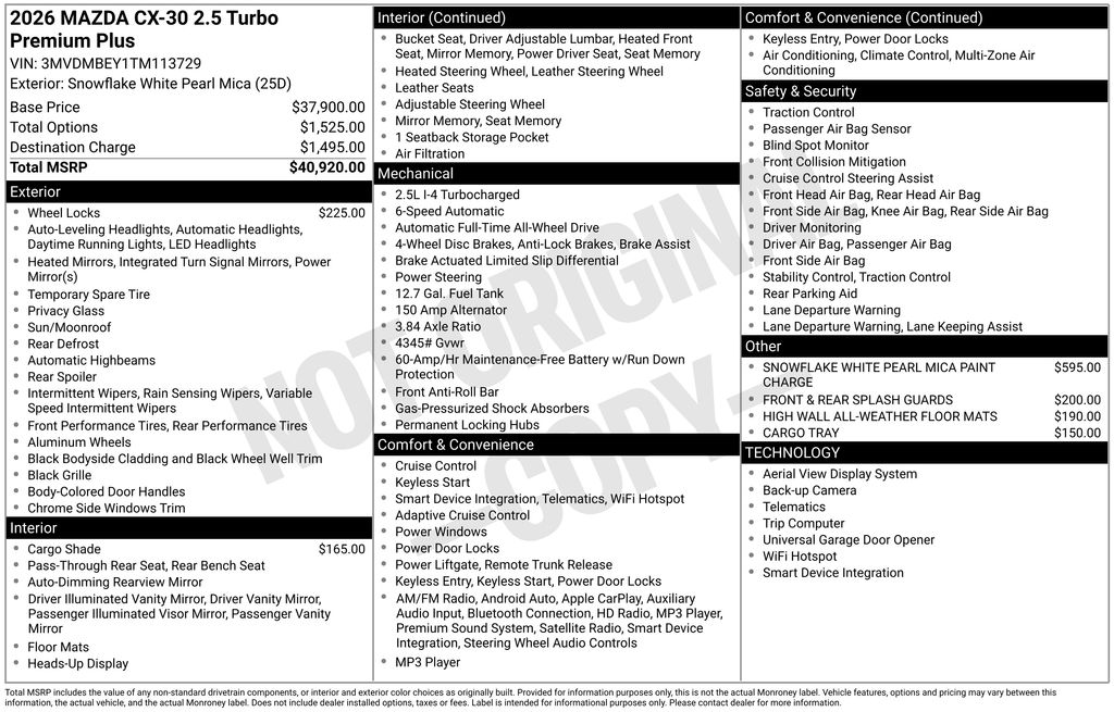 Thumbnail: 2026 Mazda CX-30 - 4