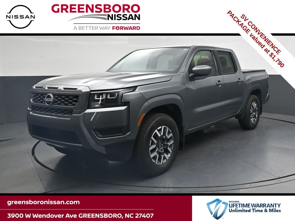 Gray (Gun Metallic) 2026 Nissan Frontier Pickup Truck 4X2 9-Speed Automatic Overdrive