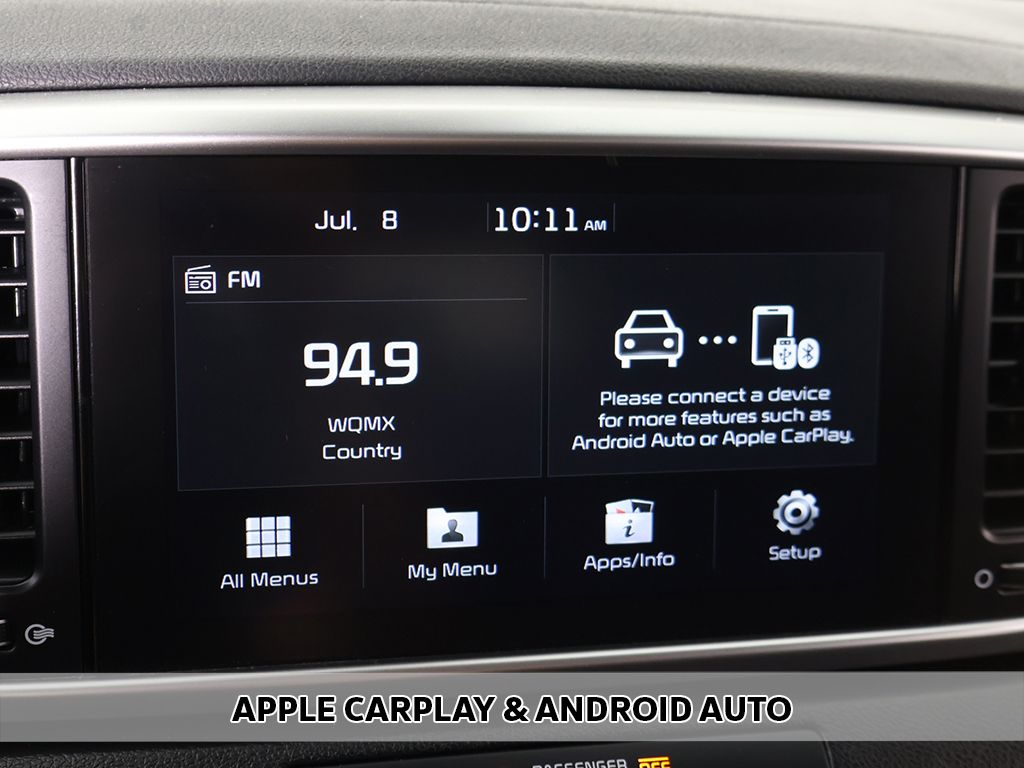 Used 2022 Blue Kia LX image 4
