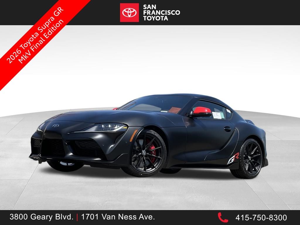 Undercover 2026 Toyota Supra Coupe Rear-Wheel Drive 8-Speed Automatic