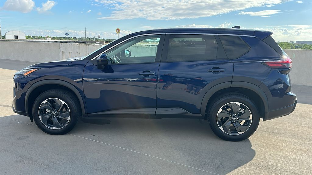 2025 Nissan Rogue SV Blue at Bravo Nissan