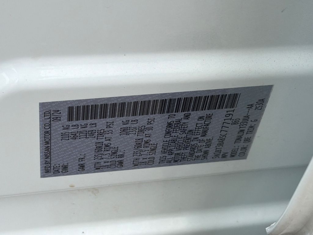Used 2025 White Nissan SV image 33