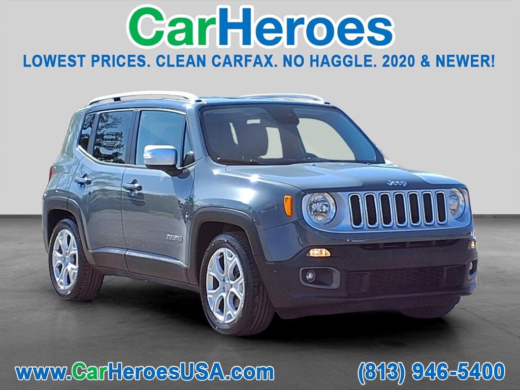 Anvil 2017 Jeep Renegade Limited SUV / Crossover Front-Wheel Drive 9-Speed Automatic