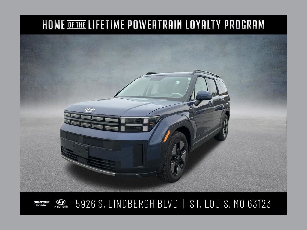 Atlantis Blue 2025 Hyundai Santa Fe Hybrid SEL FWD SUV / Crossover Front-Wheel Drive 6-Speed Automatic