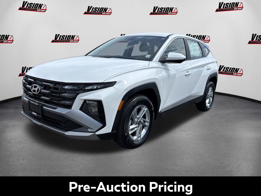 White Pearl 2026 Hyundai Tucson SUV / Crossover All-Wheel Drive 8-Speed Automatic