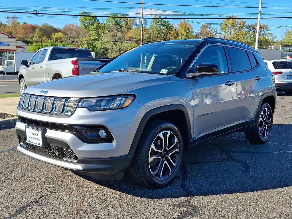 used 2022 Jeep Compass car, priced at $19,054