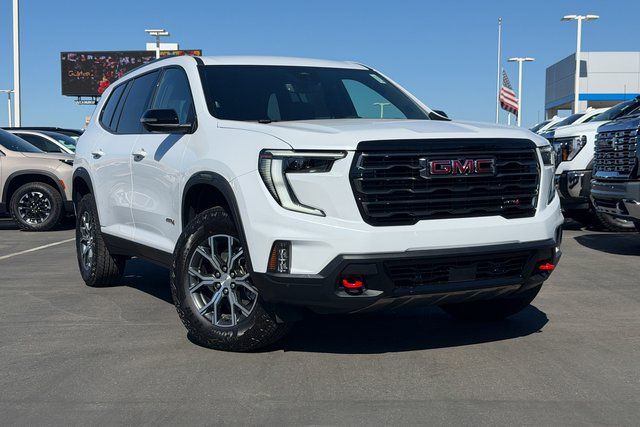 Glacier White Tricoat 2026 GMC Acadia SUV / Crossover Four-Wheel Drive 8-Speed Automatic