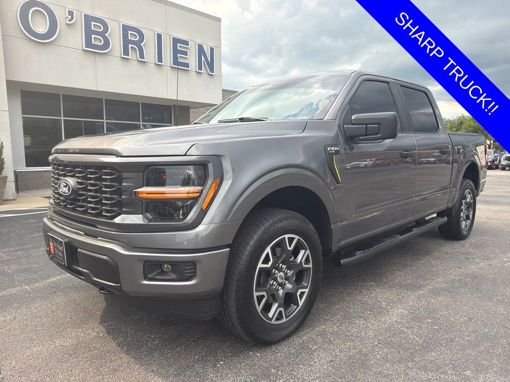 Carbonized Gray Metallic 2024 Ford F-150 Pickup Truck Four-Wheel Drive Automatic