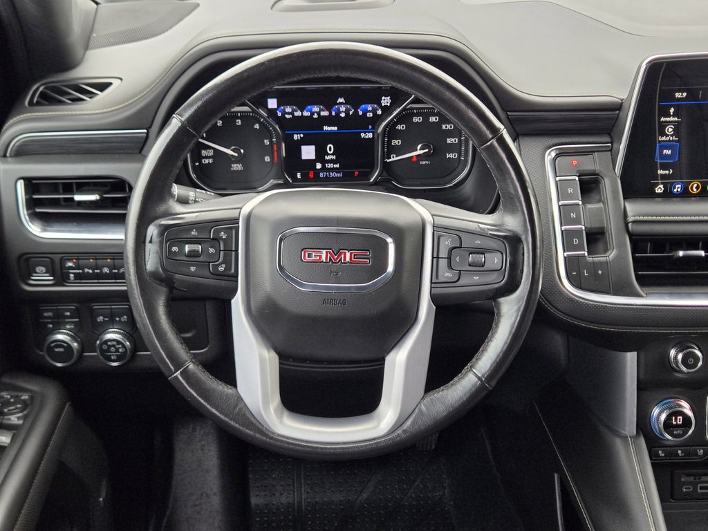 2021 GMC Yukon XL SLT White at Bayway Cadillac of The Woodlands
