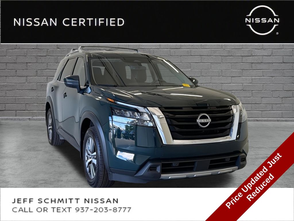 Black (Obsidian Green Pearl) 2025 Nissan Pathfinder SUV / Crossover Front-Wheel Drive 9-Speed Automatic