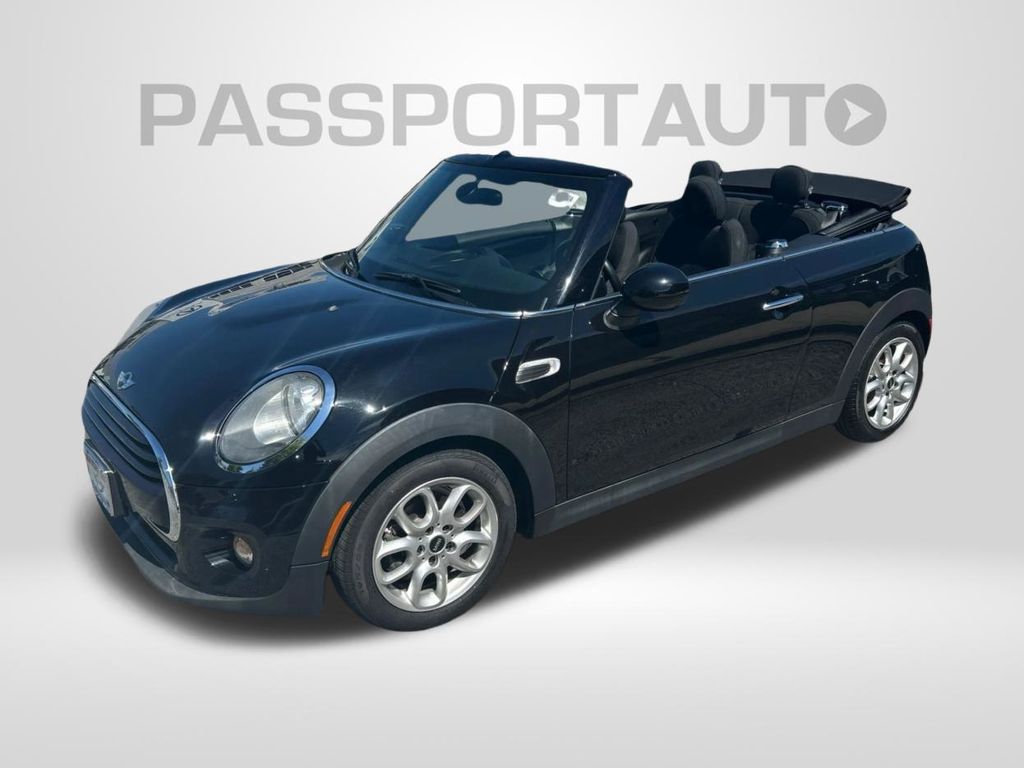 Midnight Black Metallic 2018 MINI Cooper Convertible Front-Wheel Drive Automatic