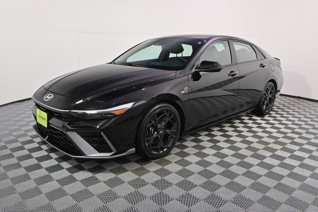Used 2025 Black Hyundai N Line image 2