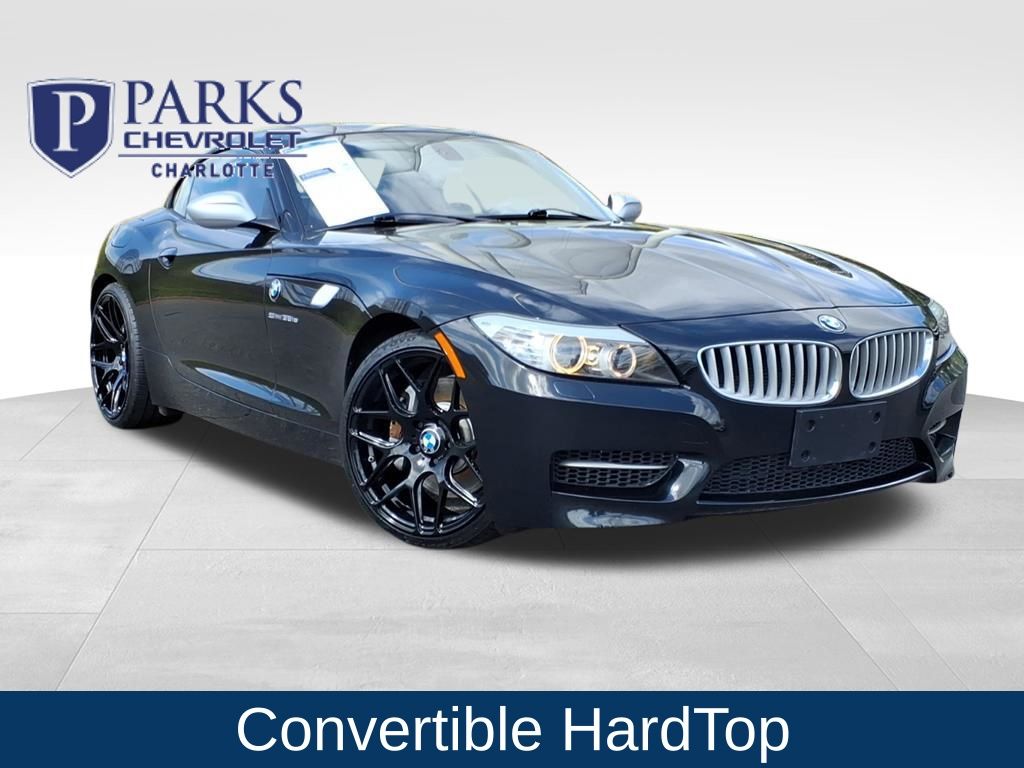 Black Sapphire Metallic 2012 BMW Z4 sDrive35is Roadster RWD Convertible Rear-Wheel Drive 7-Speed Manual