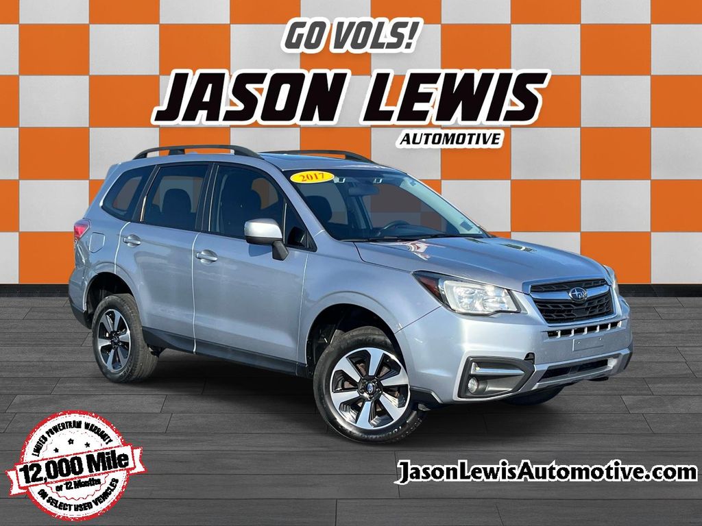 Ice Silver Metallic 2017 Subaru Forester SUV / Crossover All-Wheel Drive Continuously Variable Transmission