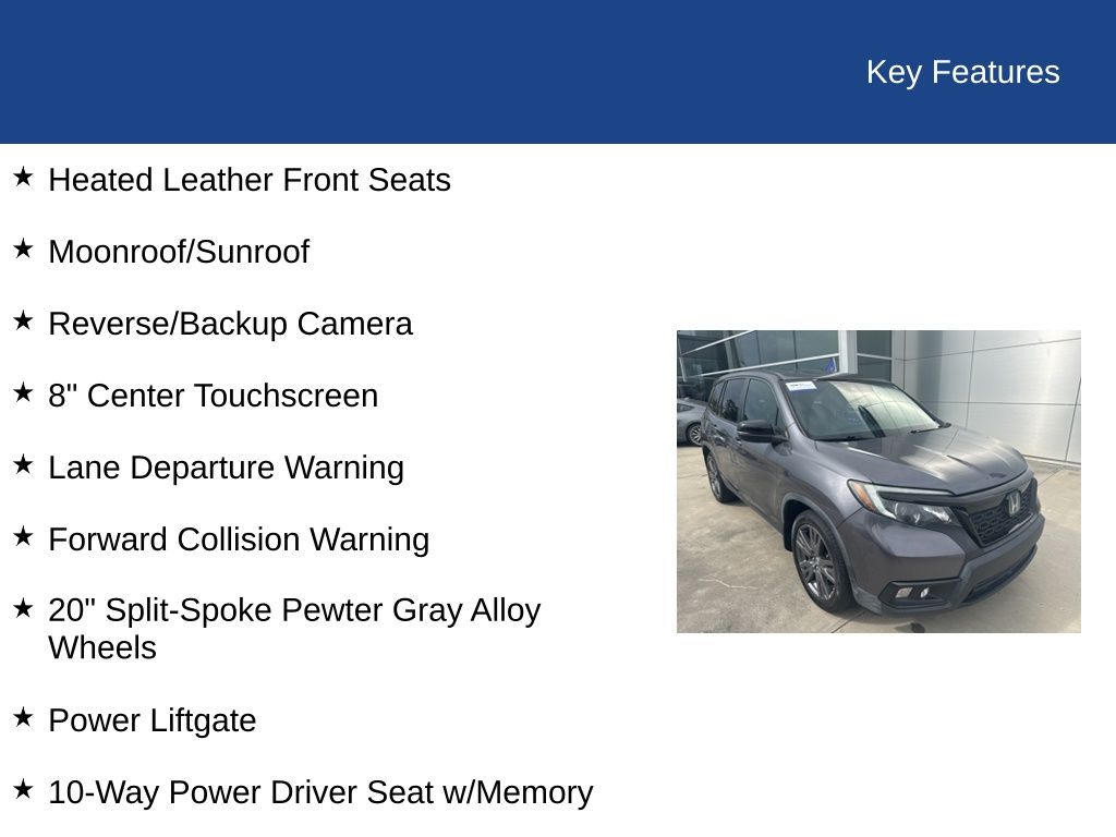 2020 Honda Passport 2WD EX-L