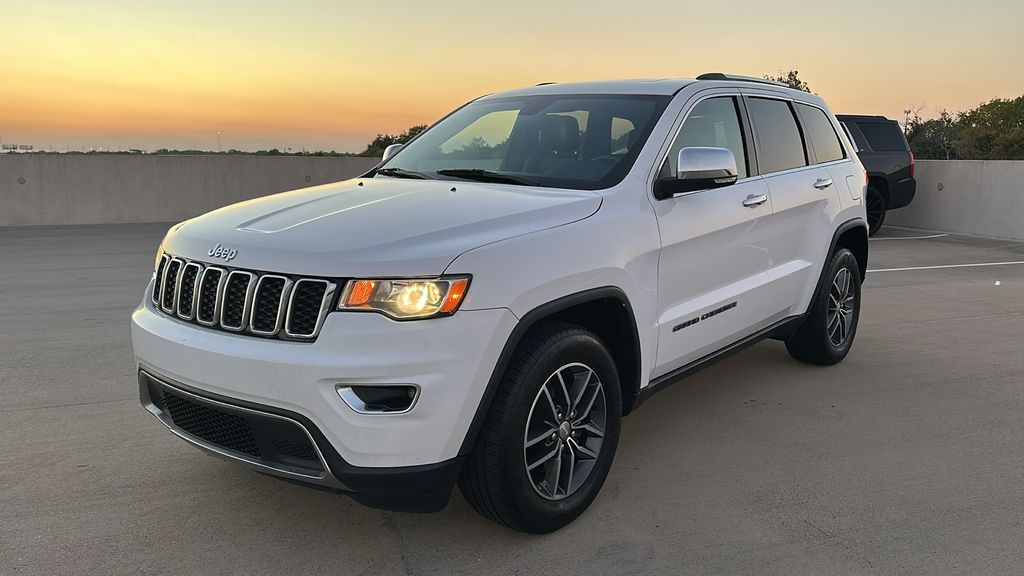 2018 Jeep Grand Cherokee Limited White at Shottenkirk Kia Fort Bend