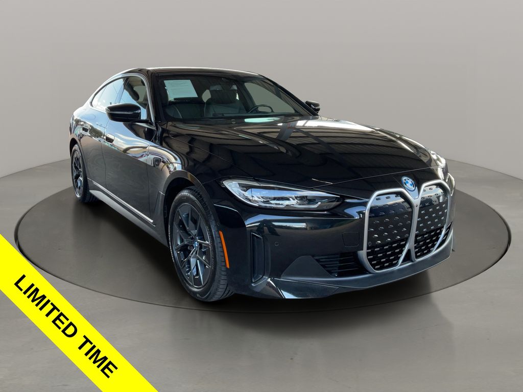 Black Sapphire Metallic 2024 BMW i4 Sedan Rear-Wheel Drive Automatic