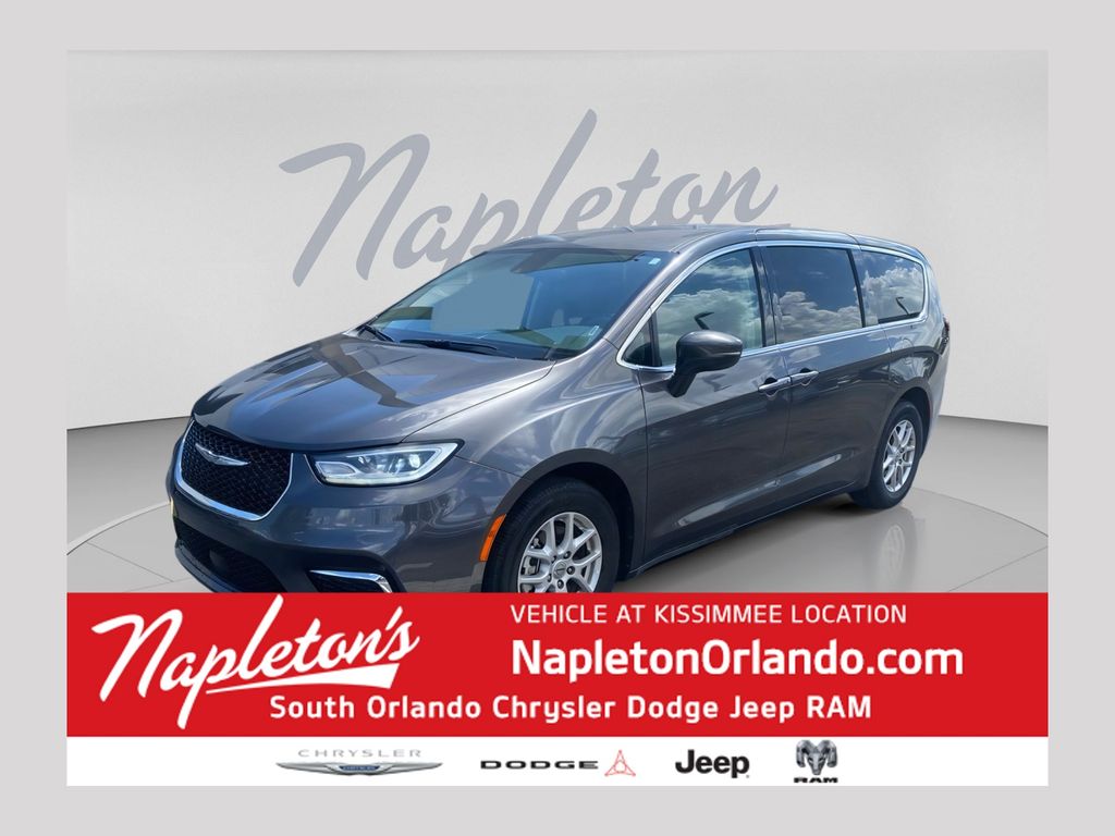 Gray (Granite Crystal Metallic Clearcoat) 2023 Chrysler Pacifica Minivan Front-Wheel Drive 9-Speed Automatic