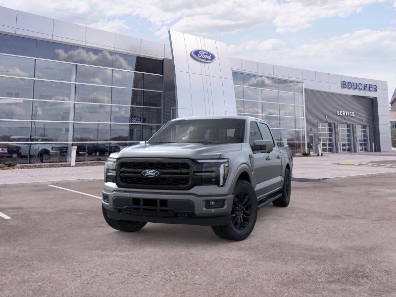 New 2026 Gray Metallic Ford Lariat image 2