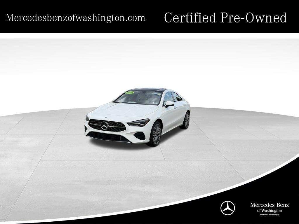 2026 Mercedes-Benz CLA CLA 250 White at John Sisson Motors