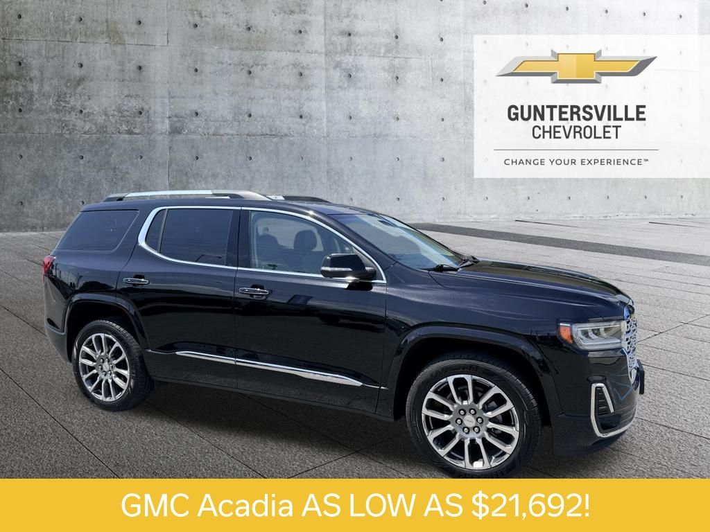 Black (Ebony Twilight Metallic) 2020 GMC Acadia SUV / Crossover Front-Wheel Drive 9-Speed Automatic