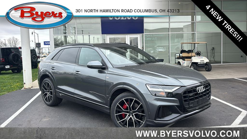 Daytona Gray Pearl Effect 2020 Audi Q8 quattro Premium Plus 55 TFSI SUV / Crossover All-Wheel Drive 8-Speed Automatic