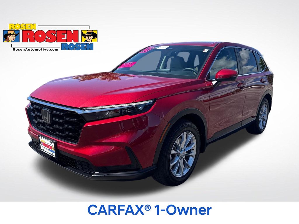Radiant Red Metallic 2023 Honda CR-V SUV / Crossover All-Wheel Drive Continuously Variable Transmission