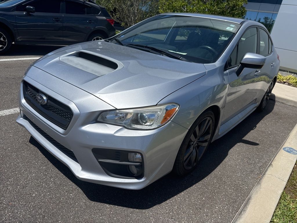 Ice Silver Metallic 2017 Subaru WRX Premium Sedan All-Wheel Drive Continuously Variable Transmission