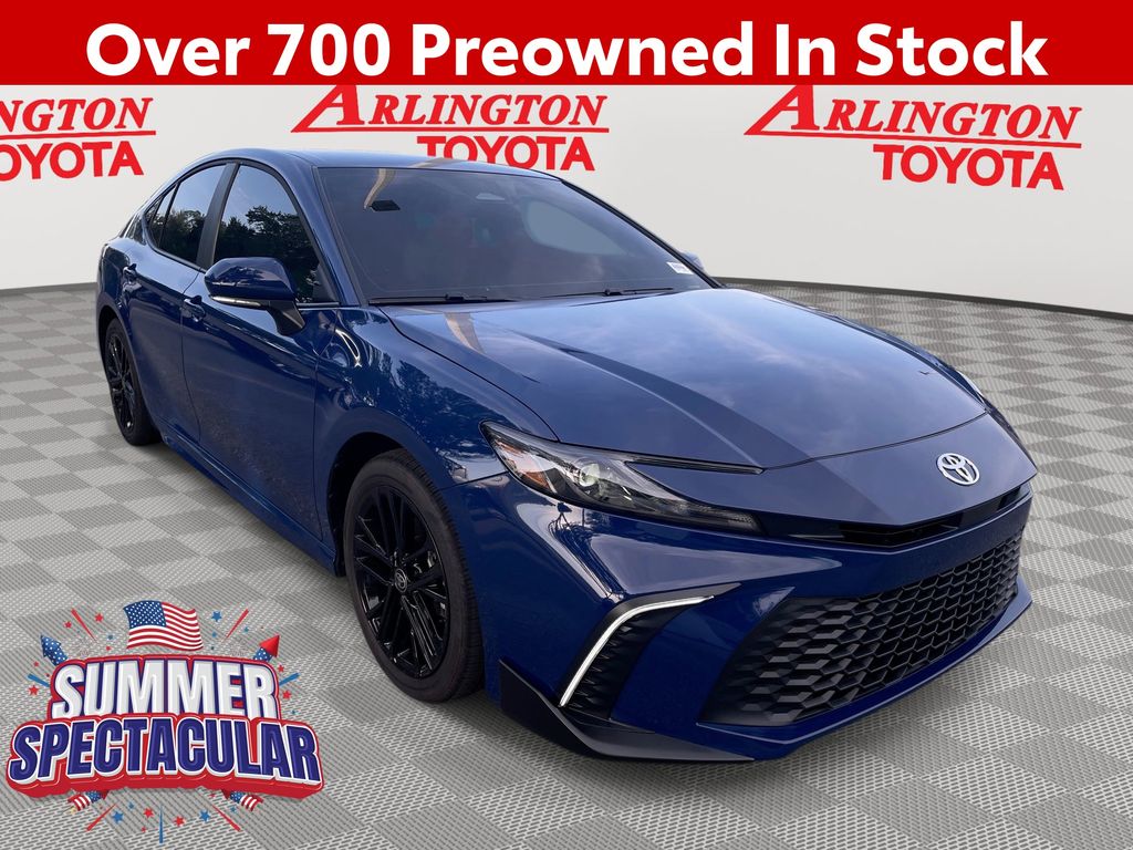 Reservoir Blue 2026 Toyota Camry Sedan Front-Wheel Drive Continuously Variable Transmission