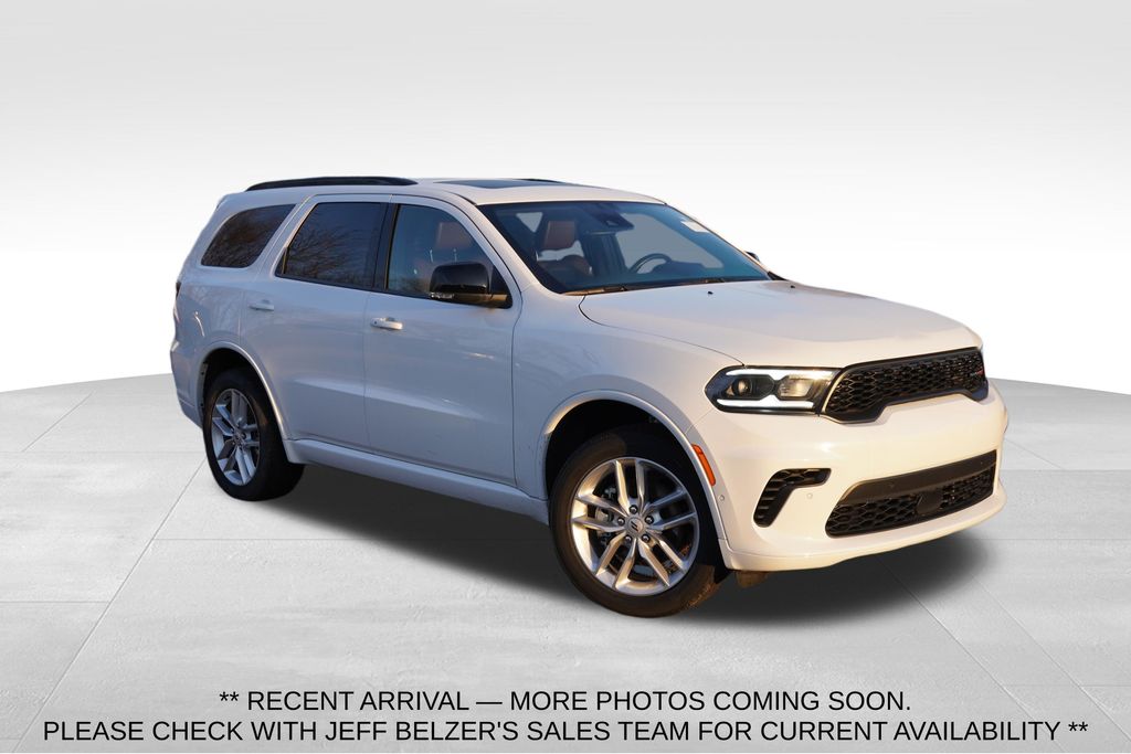 White Knuckle Clearcoat 2025 Dodge Durango GT Plus AWD SUV / Crossover All-Wheel Drive 8-Speed Automatic