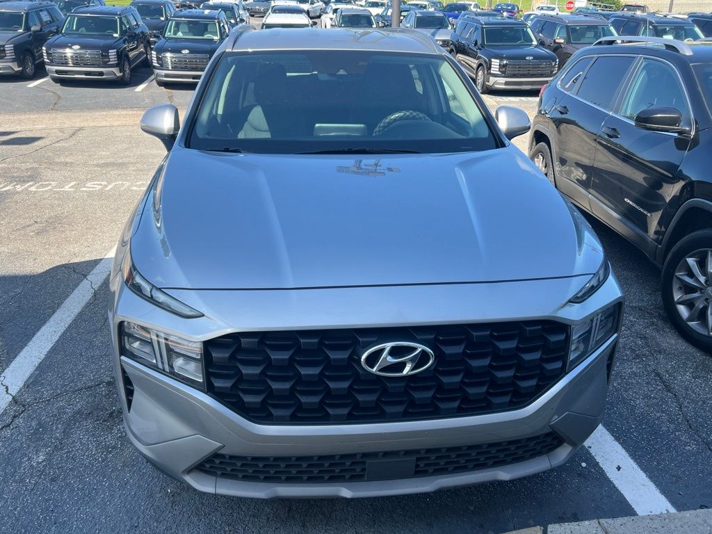 Shimmering Silver Pearl 2023 Hyundai Santa Fe SUV / Crossover Front-Wheel Drive 8-Speed Automatic