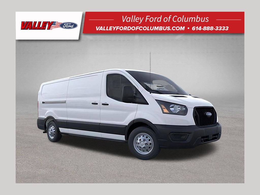 Oxford White 2025 Ford Transit Cargo Van All-Wheel Drive