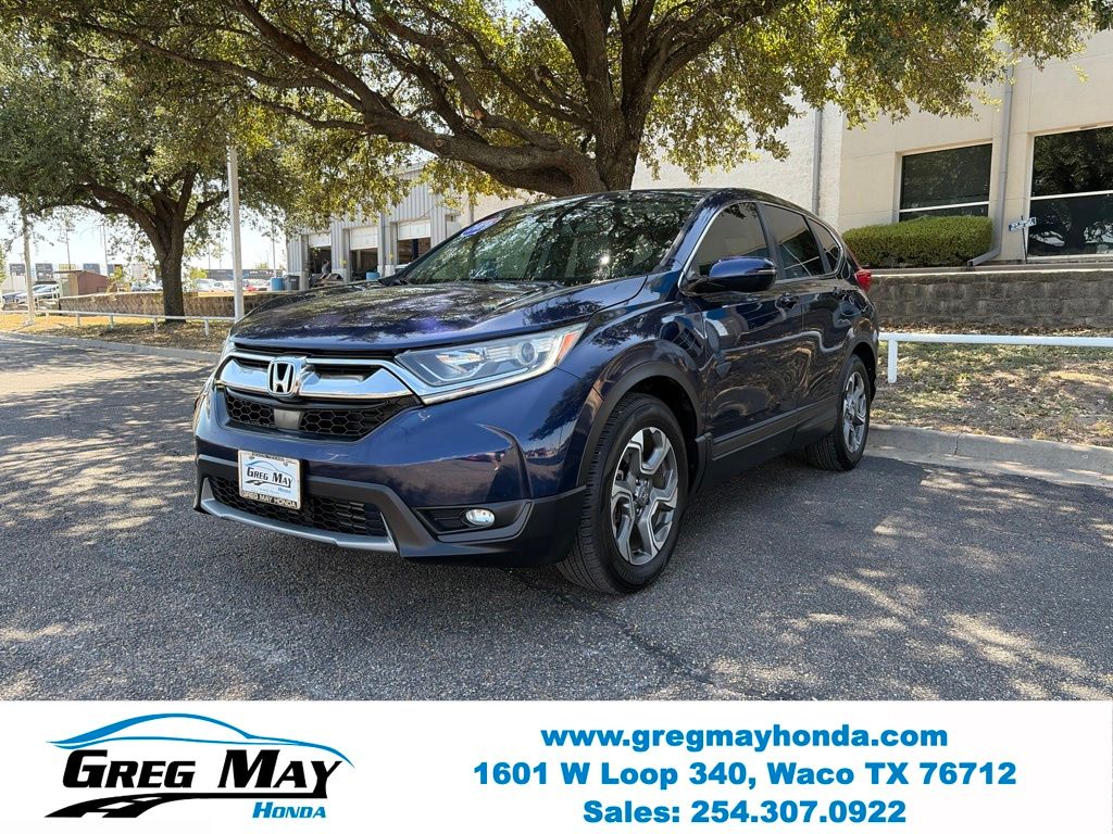 2019 Honda CR-V EX-L Blue at Greg May Honda