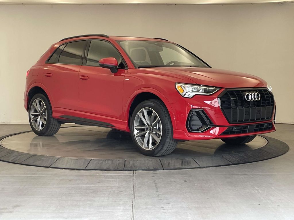 2025 Audi Q3 Premium Red at Audi Porsche Sewickley