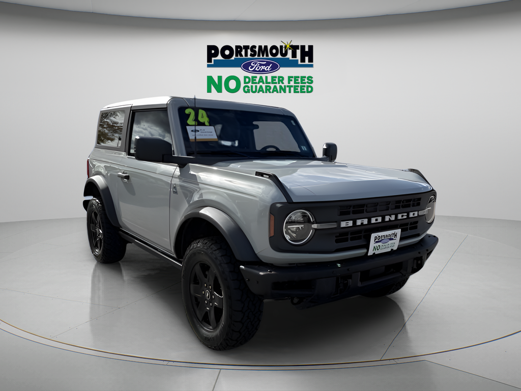 Cactus Gray 2024 Ford Bronco Black Diamond 2-Door 4WD SUV / Crossover Four-Wheel Drive 7-Speed Manual