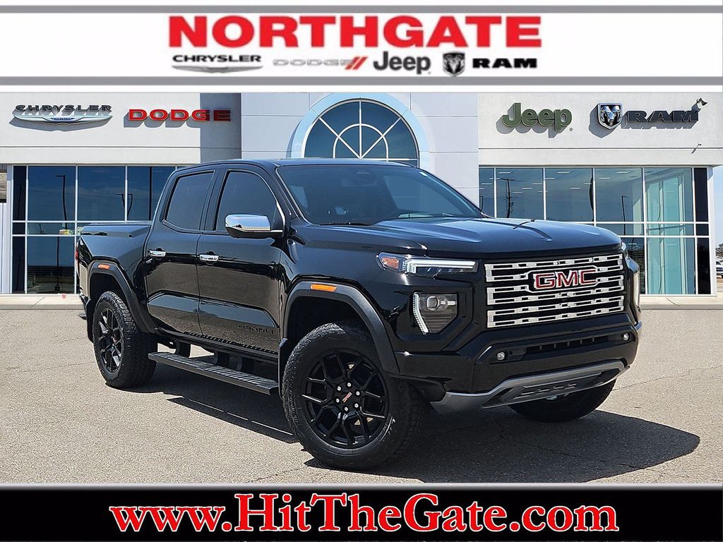 Onyx Black 2024 GMC Canyon Pickup Truck Four-Wheel Drive 8-Speed Automatic