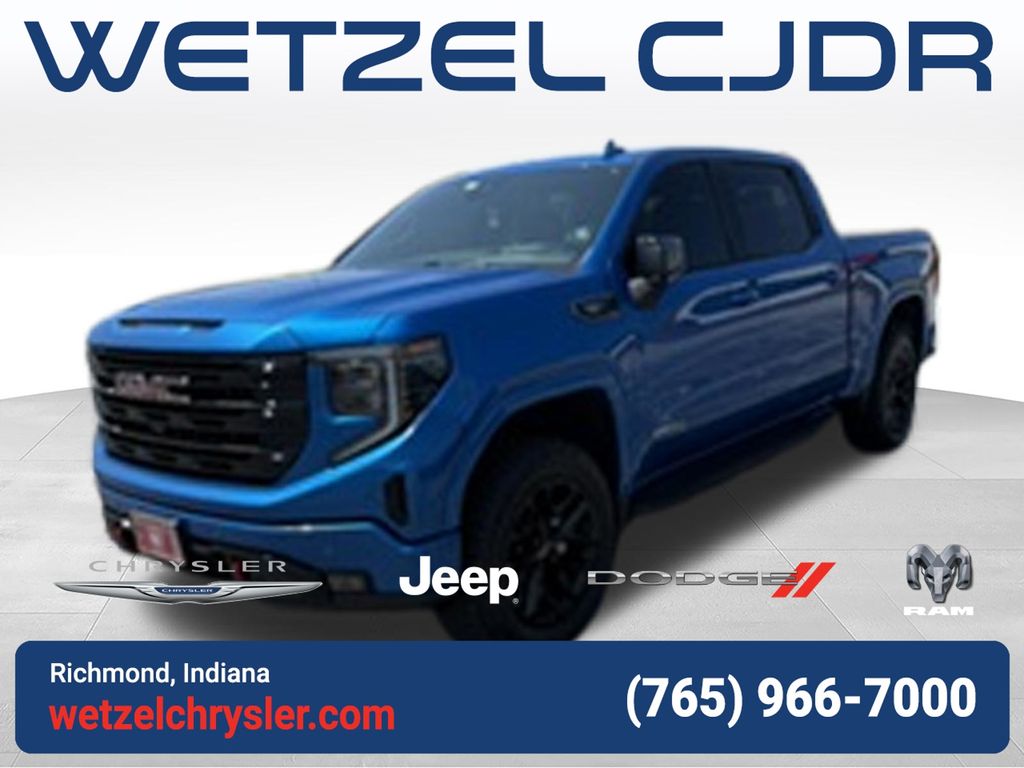 Dynamic Blue Metallic 2023 GMC Sierra 1500 Pickup Truck Four-Wheel Drive Automatic