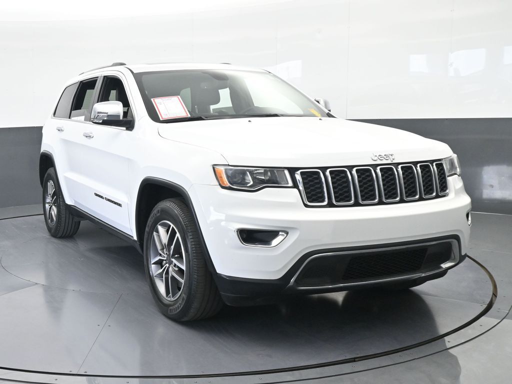 Used 2021 Bright White Clearcoat Jeep Limited image 9