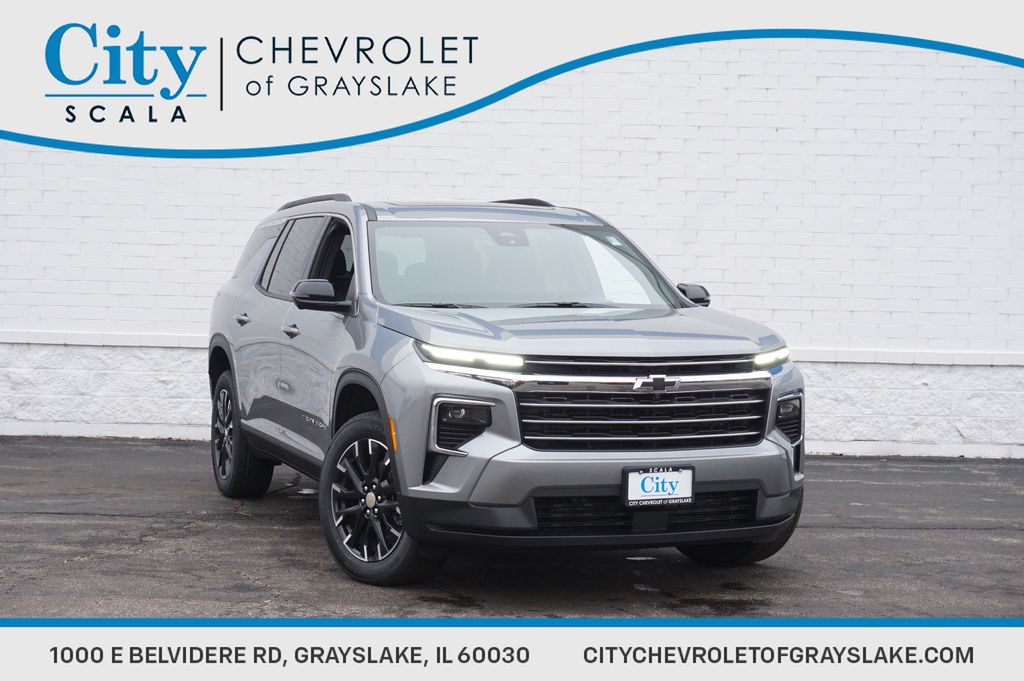 Sterling Gray 2026 Chevrolet Traverse LT AWD SUV / Crossover Four-Wheel Drive 8-Speed Automatic