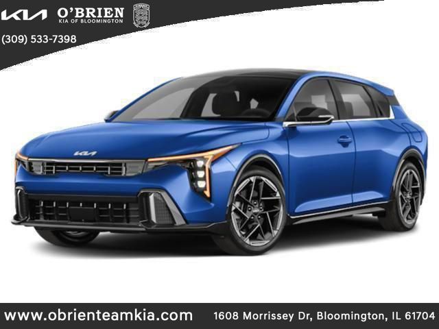 Blue 2026 Kia K4 Hatchback GT-Line FWD Hatchback Front-Wheel Drive Continuously Variable Transmission